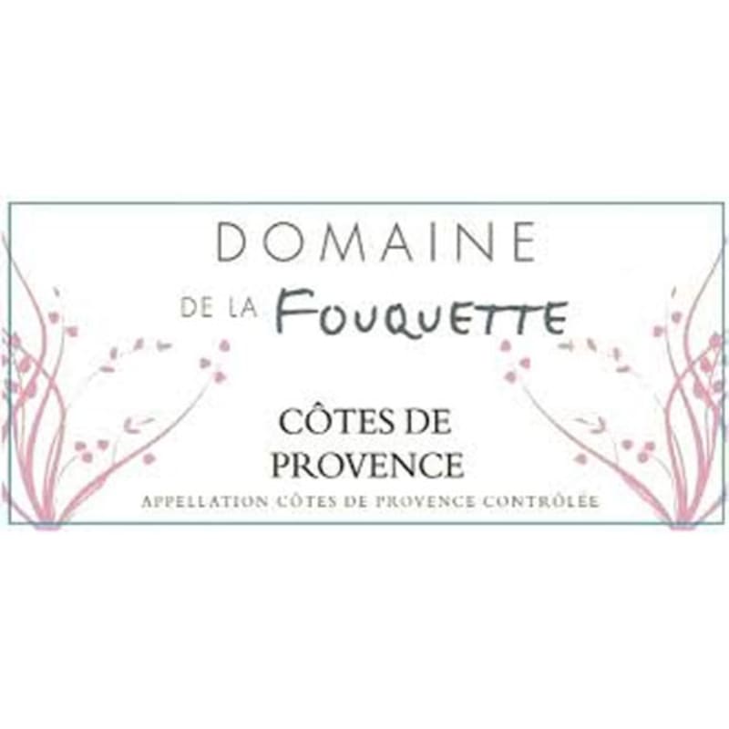 Domaine de la Fouquette Cotes de Provence Rose 2017 Front Label
