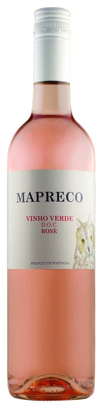 Mapreco Vinho Verde Rose 2017 Front Bottle Shot
