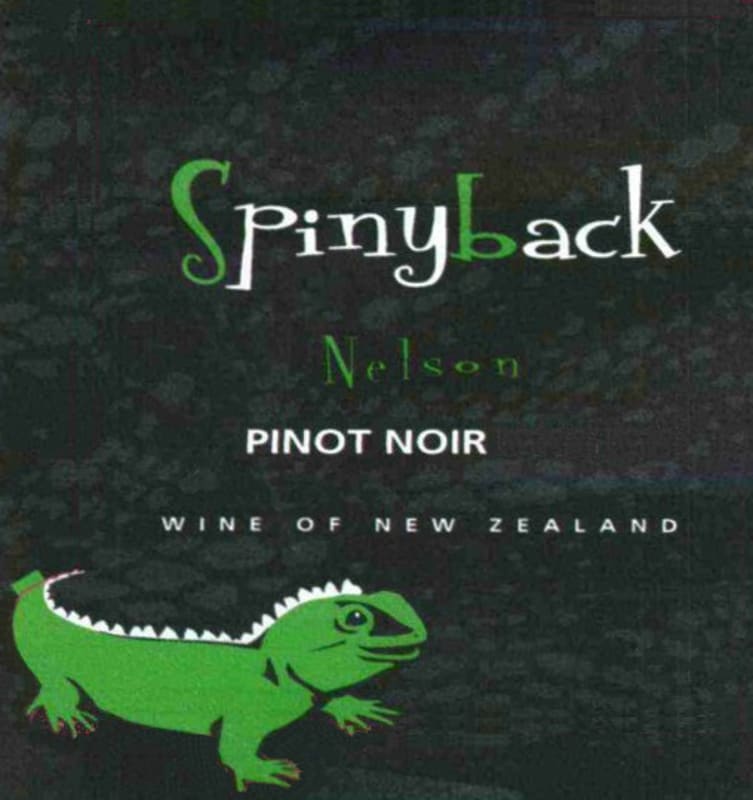 Waimea Estates Spinyback Pinot Noir 2009 Front Label