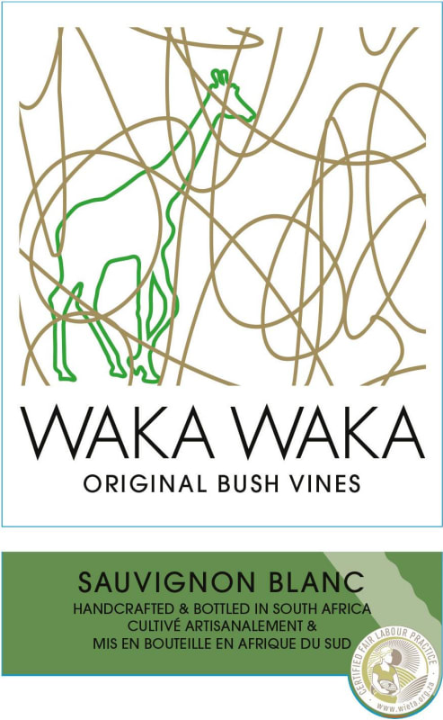 Waka Waka Wine Gmbh Sauvignon Blanc 2014 Front Label