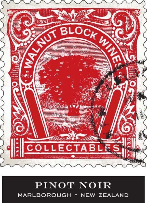 Walnut Block Wines Collectables Pinot Noir 2013 Front Label
