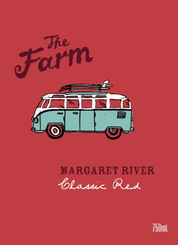 Watershed Premium Wines The Farm Classic Red 2011 Front Label