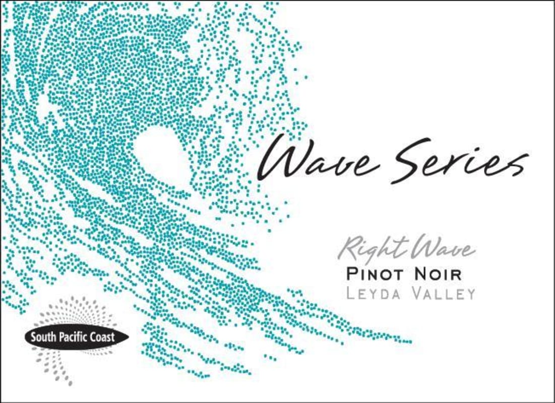 Wave Series Carmen Right Wave Pinot Noir 2014 Front Label