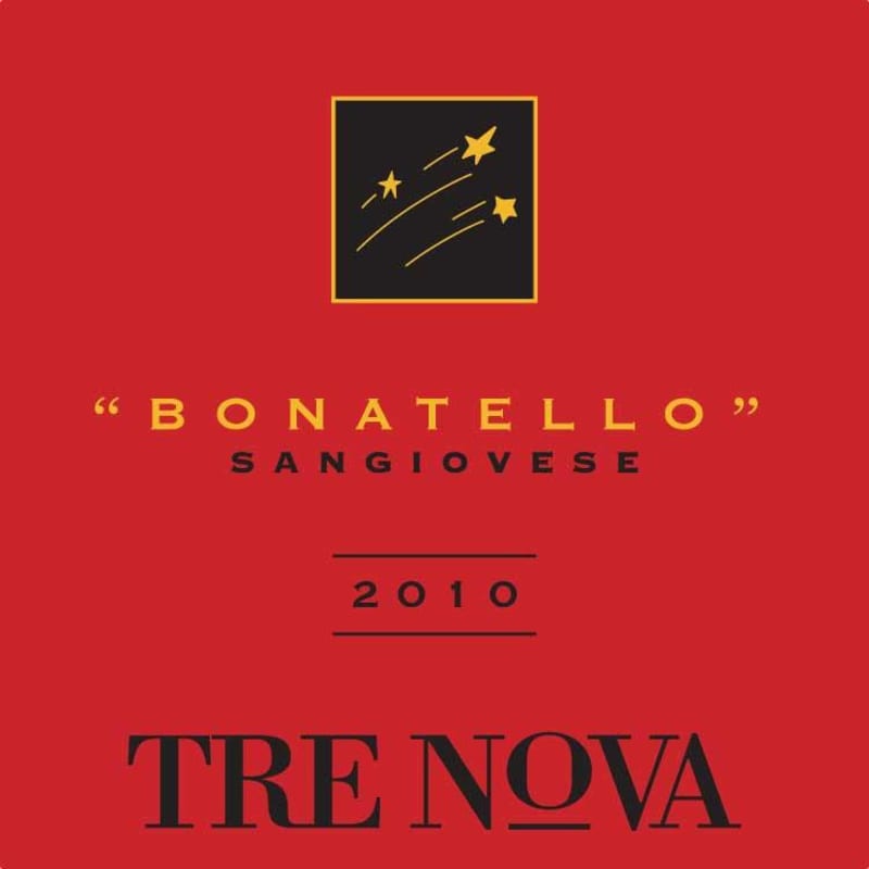 Gino Cuneo Cellars Tre Nova Bonatello Sangiovese 2010 Front Label