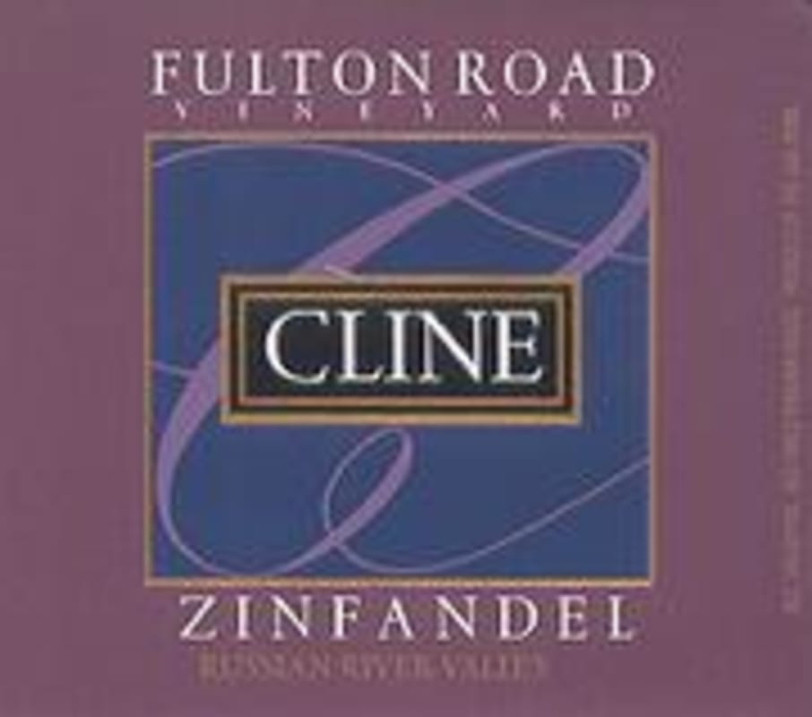Cline Fulton Zinfandel 1999 Front Label