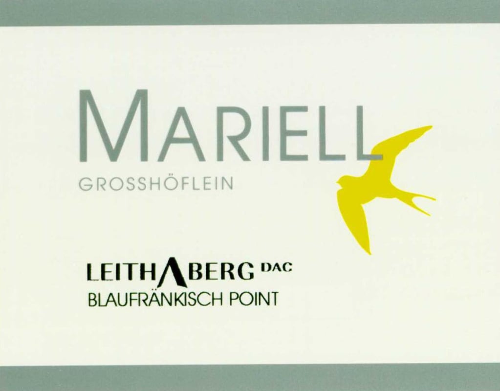 Wein und Schnaps Mariell Leithaberg Blaufrankisch Point 2012 Front Label