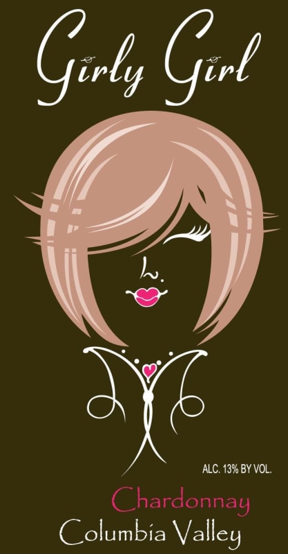Girly Girl Wines Chardonnay 2011 Front Label