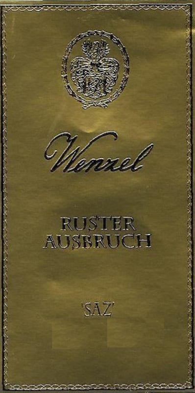 Weinbau Michael Wenzel Ruster Ausbruch Saz 2002 Front Label