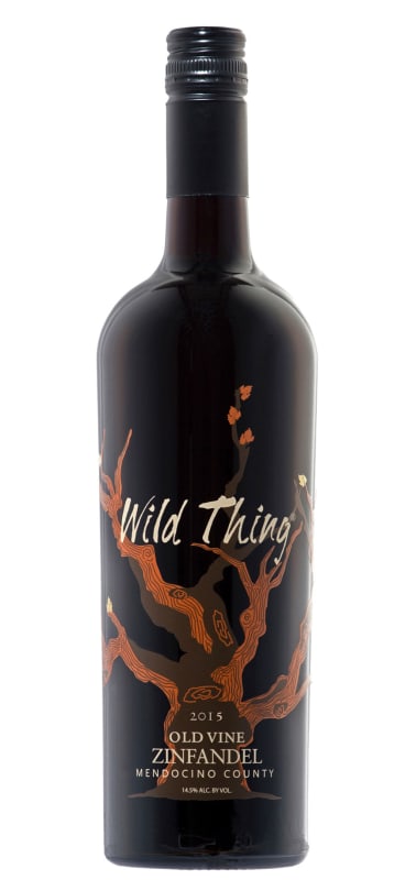 Carol Shelton Wild Thing Old Vine Zinfandel (375ML half-bottle) 2015 Front Bottle Shot