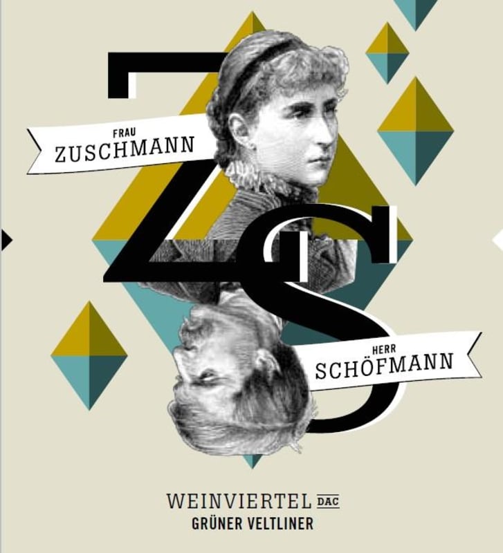 Weinbau Zuschmann Gruner Veltliner 2015 Front Label