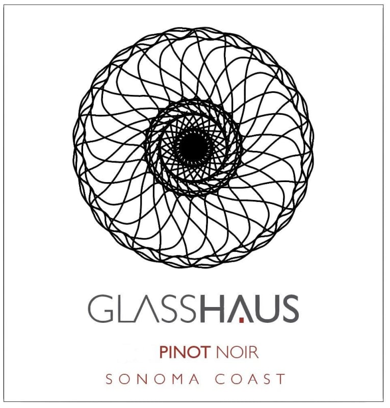 Glasshaus Wine Company Pinot Noir 2014 Front Label