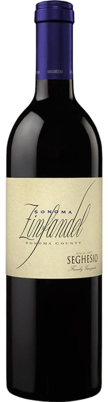 Seghesio Sonoma Zinfandel (375ML half-bottle) 2016 Front Bottle Shot