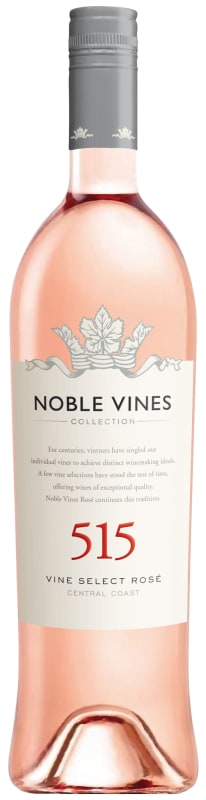 Noble Vines 515 Rose 2017 Front Bottle Shot