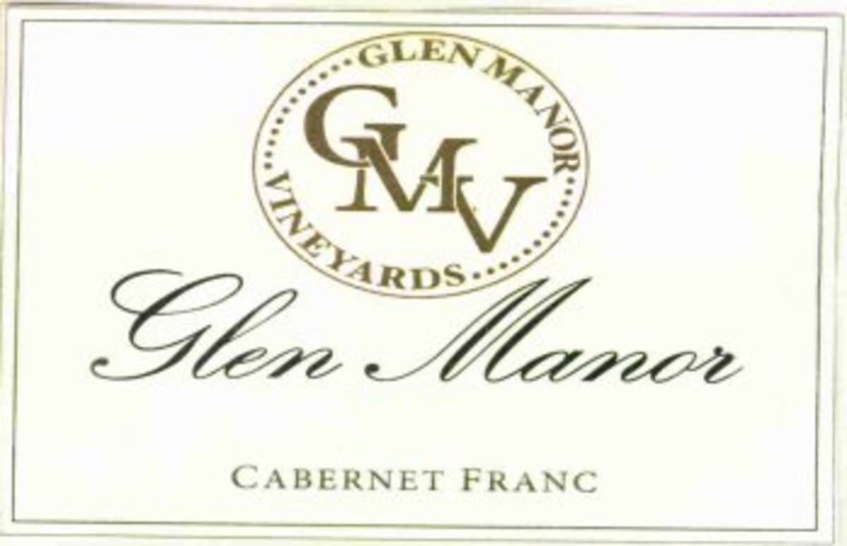 Glen Manor Vineyards Cabernet Franc 2009 Front Label