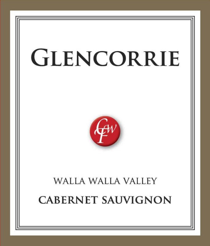 Glencorrie Winery Cabernet Sauvignon 2012 Front Label