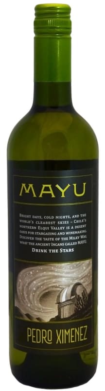 Mayu Pedro Ximenez 2017 Front Bottle Shot