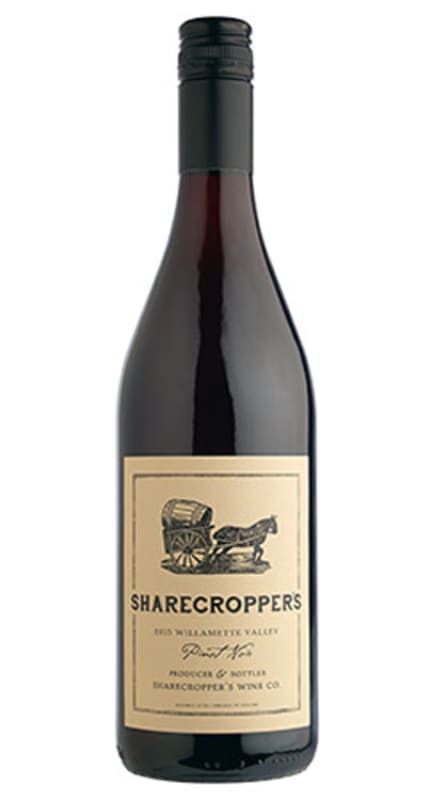 Owen Roe Sharecropper's Pinot Noir 2016 Front Bottle Shot
