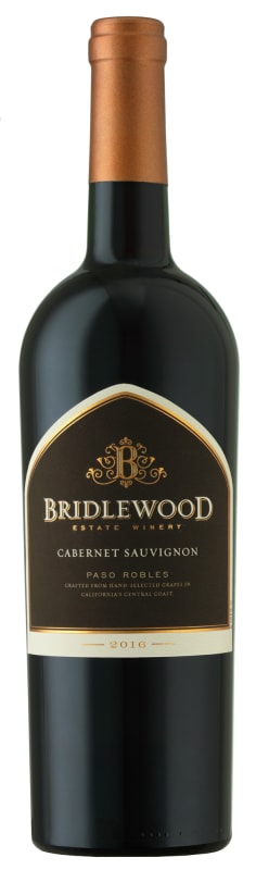 Bridlewood Paso Robles Cabernet Sauvignon 2016 Front Bottle Shot