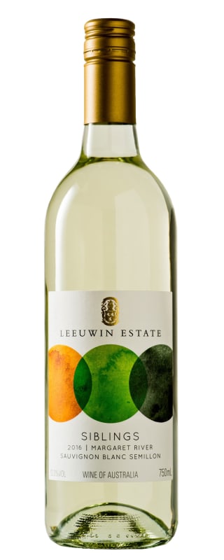 Leeuwin Estate Siblings Sauvignon Blanc Semillon 2016 Front Bottle Shot