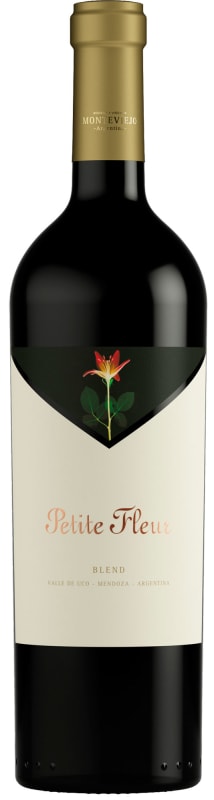 Bodega Monteviejo Petite Fleur 2015 Front Bottle Shot