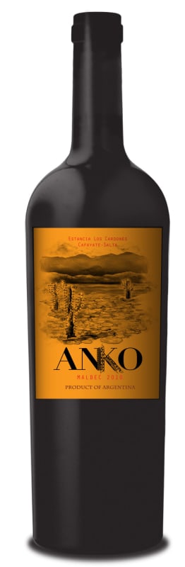 Anko Malbec 2016 Front Bottle Shot