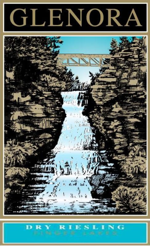 Glenora Wine Cellars Dry Riesling 2013 Front Label
