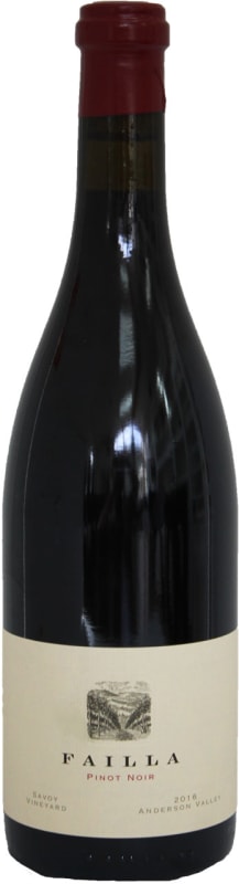 Failla Savoy Vineyard Pinot Noir 2016 Front Bottle Shot