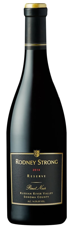 Rodney Strong Reserve Pinot Noir 2014 Front Bottle Shot