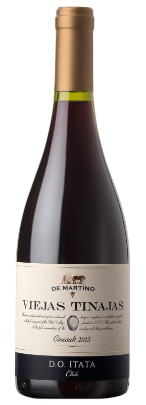 De Martino Viejas Tinajas Cinsault 2015 Front Bottle Shot