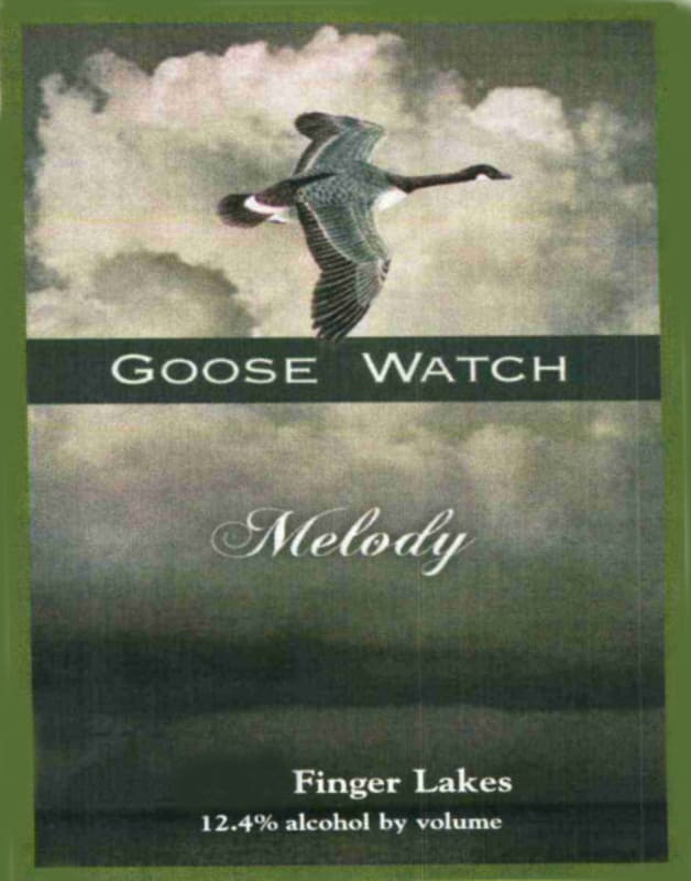 Goose Watch Winery Melody 2014 Front Label