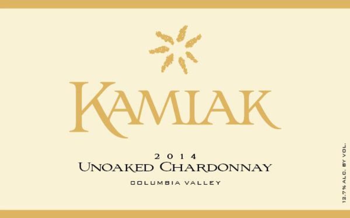 Gordon Estate Winery & Vineyards Brothers Kamiak Unoaked Chardonnay 2014 Front Label