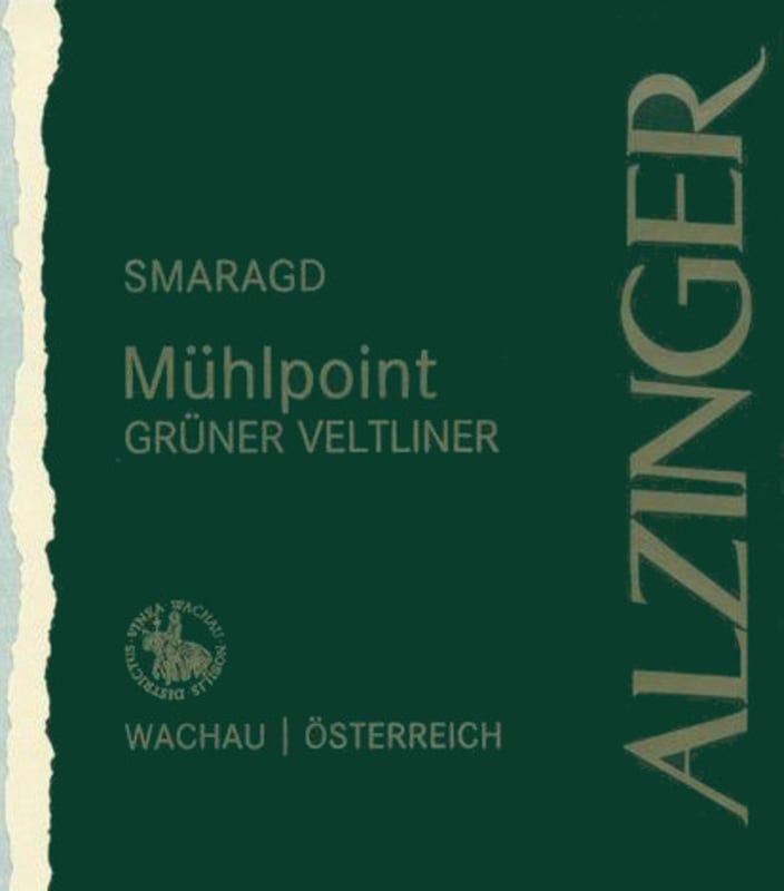 Weingut Alzinger Muhlpoint Smaragd Gruner Veltliner 2012 Front Label