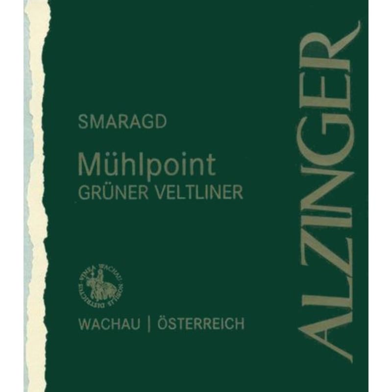 Weingut Alzinger Muhlpoint Smaragd Gruner Veltliner 2013 Front Label
