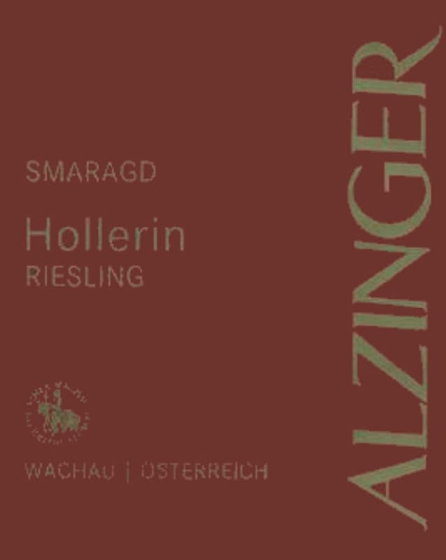 Weingut Alzinger Hollerin Smaragd Riesling 2013 Front Label