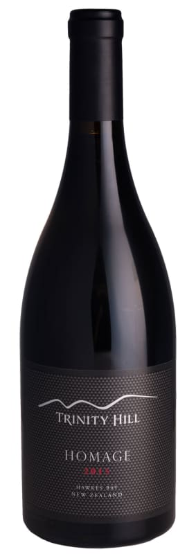 Trinity Hill Homage Syrah 2015 Front Bottle Shot