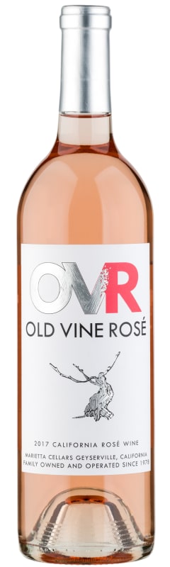 Marietta Cellars OVR Rose 2017 Front Bottle Shot