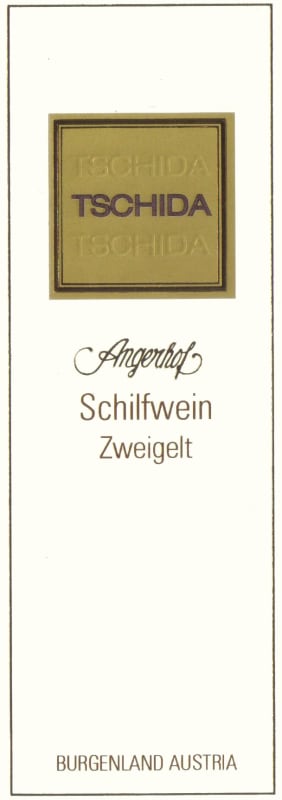 Weingut Angerhof Tschida Schilfwein Zweigelt 2004 Front Label