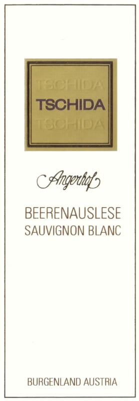 Weingut Angerhof Tschida Beerenauslese Sauvignon Blanc 2011 Front Label