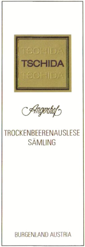 Weingut Angerhof Tschida Trockenbeerenauslese Samling 2008 Front Label
