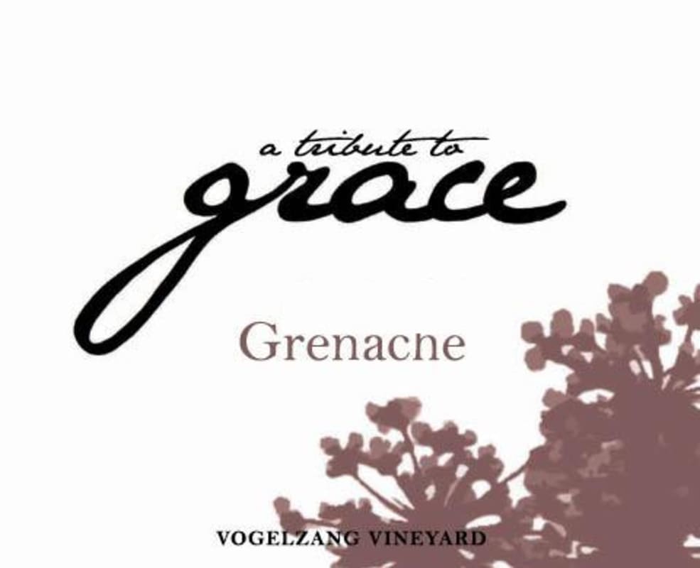A Tribute to Grace A Tribute to Grenache 2013 Front Label