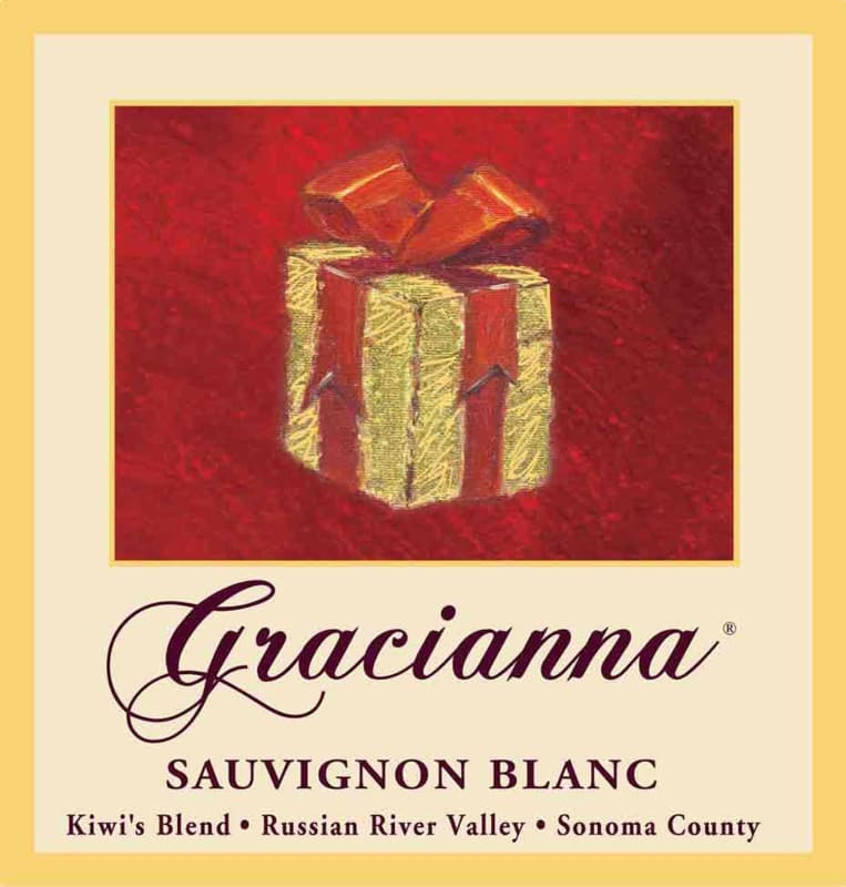 Gracianna Winery Kiwis Blend Sauvignon Blanc 2014 Front Label