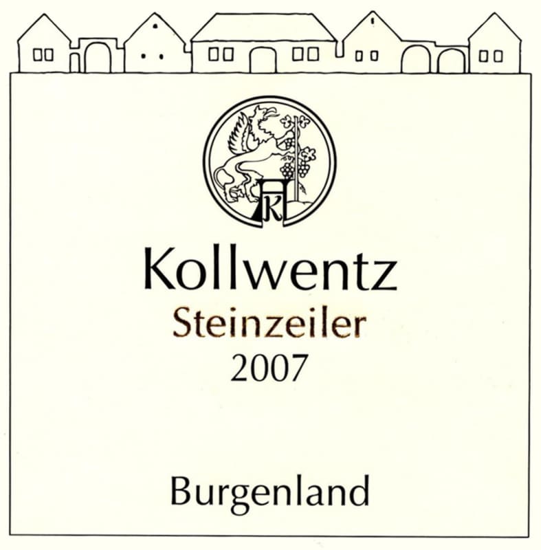 Weingut Anton Kollwentz Steinzeiler 2007 Front Label
