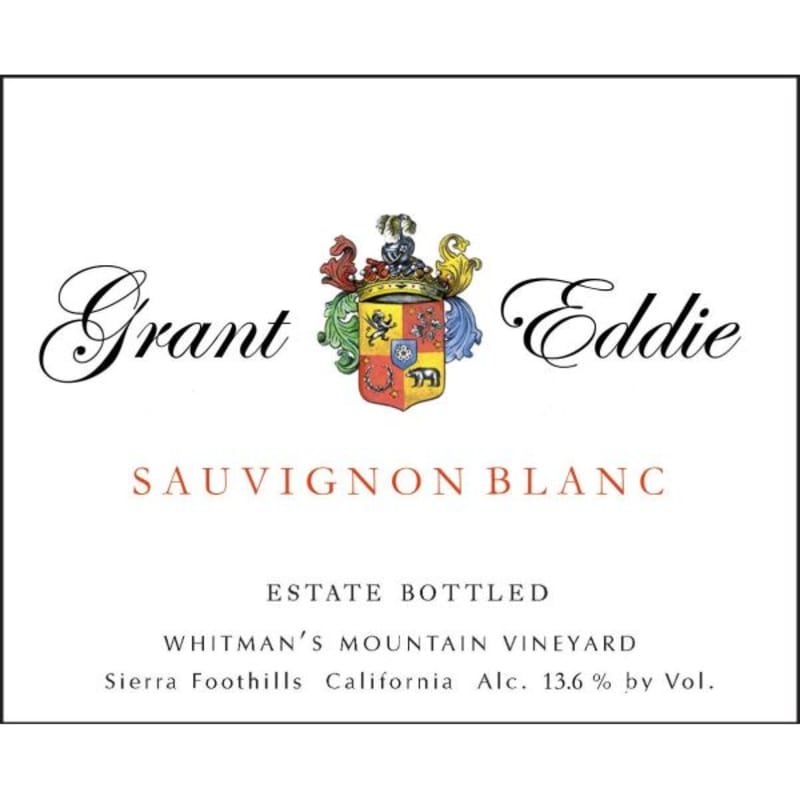 Grant-Eddie Winery Sauvignon Blanc 2014 Front Label