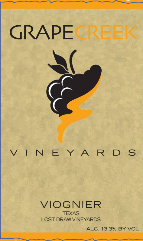 Grape Creek Vineyard Viognier 2009 Front Label