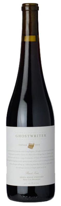 Ghostwriter Amaya Ridge Vineyard Pinot Noir 2014 Front Bottle Shot