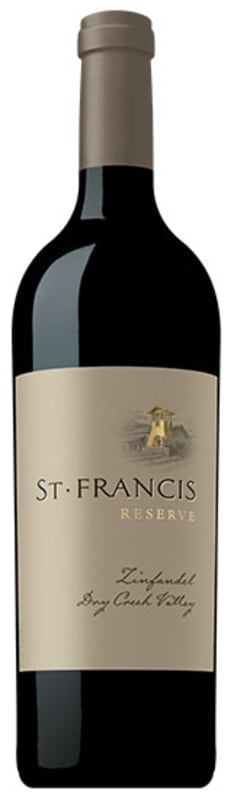 St. Francis Reserve Zinfandel 2015 Front Bottle Shot