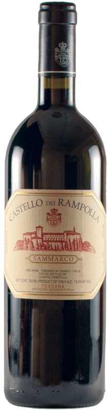 Castello dei Rampolla Sammarco 2013 Front Bottle Shot