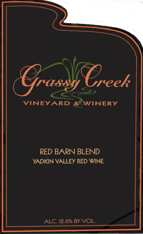 Grassy Creek Vineyard & Winery Red Barn Blend 2010 Front Label