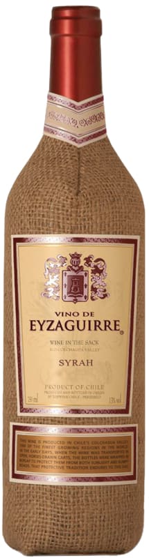 Vino de Eyzaguirre Syrah 2016 Front Bottle Shot
