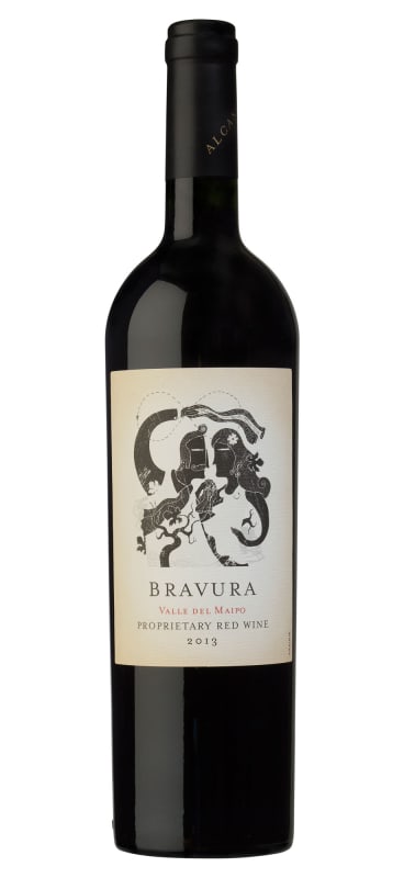 Alcance Bravura Red Blend 2013 Front Bottle Shot